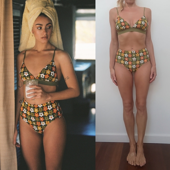 Nwt Daze Dayz mod daisy flower power set lounge to beach xs - Picture 4 of 9